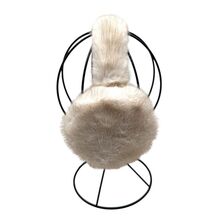 Cache-oreilles en fausse fourrure pelucheuse