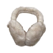 Cache-oreilles en fausse fourrure pelucheuse