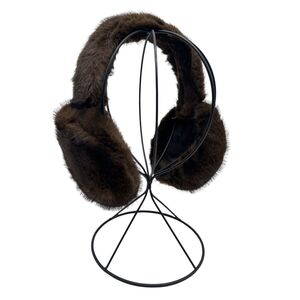 Cache-oreilles en fausse fourrure pelucheuse