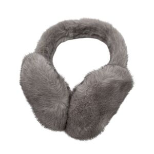 Cache-oreilles en fausse fourrure pelucheuse