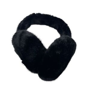 Cache-oreilles en fausse fourrure pelucheuse