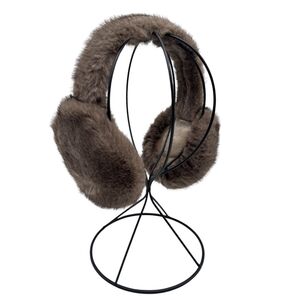 Cache-oreilles en fausse fourrure pelucheuse