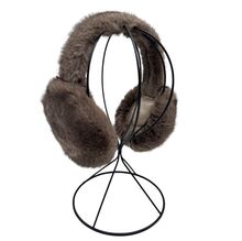 Cache-oreilles en fausse fourrure pelucheuse