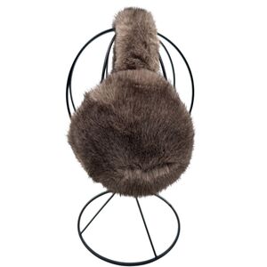 Cache-oreilles en fausse fourrure pelucheuse
