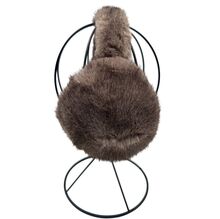Cache-oreilles en fausse fourrure pelucheuse