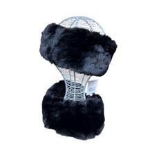 Bandeau & tour de cou 2 en 1 conçu en fausse fourrure - 3 pièces