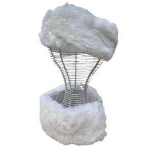 Bandeau & tour de cou 2 en 1 conçu en fausse fourrure - 12 pièces