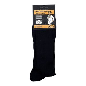 Chaussettes en coton confortables sans élastique avec coutures remaillées