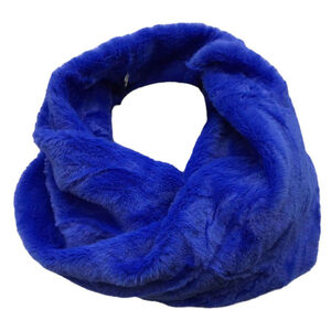 Snood croisé sur le devant en fausse fourrure - 3 pièces