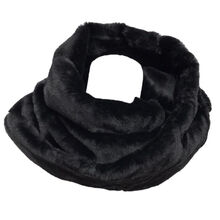 Snood croisé sur le devant en fausse fourrure - 12 pièces