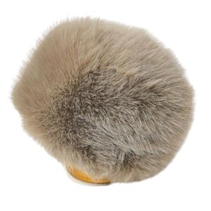 Bonnet 100% Acrylique en fausse fourrure luxueuse à poils longs - 3 pièces