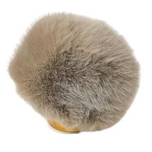 Bonnet 100% Acrylique en fausse fourrure luxueuse à poils longs - 12 pièces