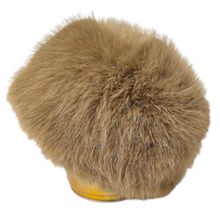 Bonnet 100% Acrylique en fausse fourrure luxueuse à poils longs - 12 pièces