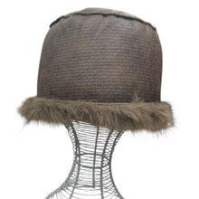 Bonnet 100% Acrylique en fausse fourrure luxueuse à poils longs - 12 pièces