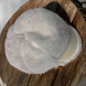 Casquette gavroche chaude en fausse fourrure avec visière - 12 pièces