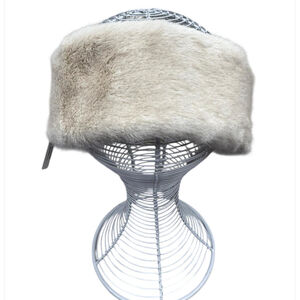 Bandeau/tour de cou en fausse fourrure ultra douce 100% Acrylique - 3 pièces