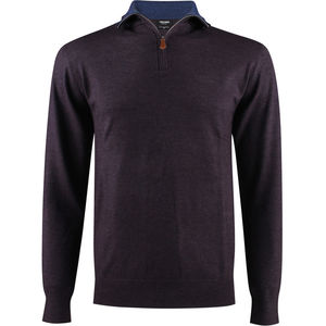 Grossiste de pull homme couleur mauve chine chin col Grossiste de pull homme couleur mauve chine chin col