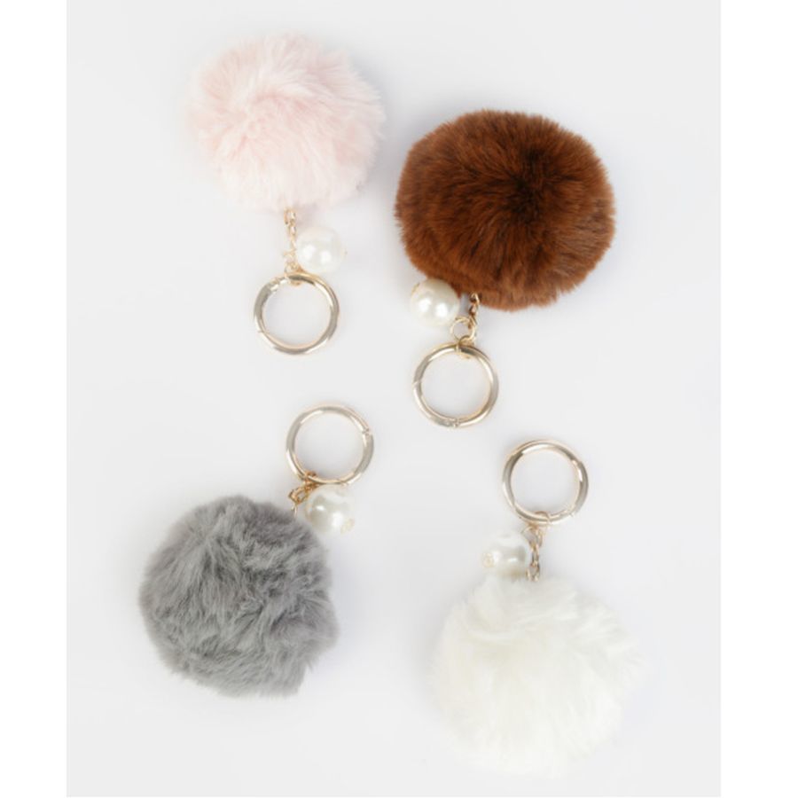 Fluffy fausse Fourrure Queue De Sirène Pompon Boule Sac à main Pendentif Voiture Porte-clés Porte-clés ** Fluffy fausse Fourrure Queue De Sirène Pompon Boule Sac à main Pendentif Voiture Porte-clés Porte-clés **