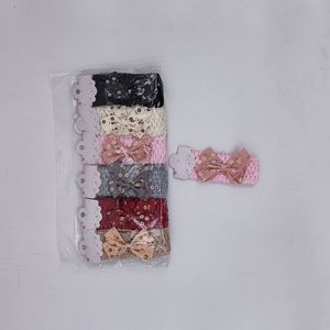 Lot De 3 Bandeaux élastiques Bohème - Imprimé Paisley, Nœud Rétro - Pour Sport, Yoga, Quotidien - Rouge, Blanc, Noir - 10