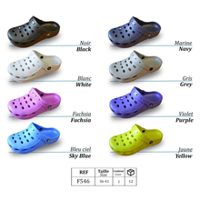Chaussures sabots avec bride pour femme