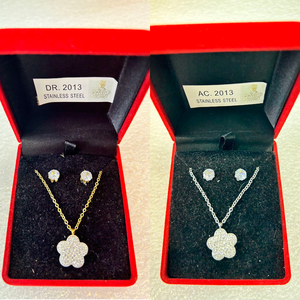 Fournisseur de parure de bijoux en Acier inoxydable boucles d