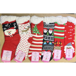 Grossiste de chaussettes épaisses et antidérapantes sur le thème