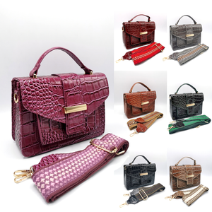 Cartable clearance effet croco