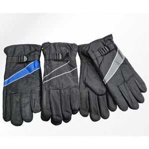 Gants D'hiver Tactiles Imperméables Avec Capuchon Doigt - Polaire, écran Tactile, Fermeture éclair - 9