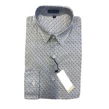 Chemise Manches Courtes Homme été - Imprimé Rouge Blanc Bleu - Coupe Classique - Tissu Respirant - Poche - 4