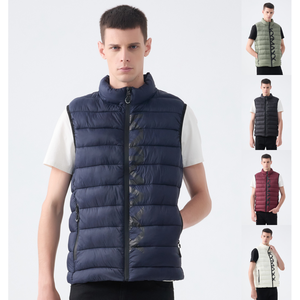 Doudoune sans Manches Homme Grandes Tailles, Manteau Hiver Homme sans Capuche Col Montant Couleur Unie Veste à Fermeture Éclair Chaudes Doux Confortable Automne et Hiver avec Poche de Mode Gilet Doudoune sans Manches Homme Grandes Tailles, Manteau Hiver Homme sans Capuche Col Montant Couleur Unie Veste à Fermeture Éclair Chaudes Doux Confortable Automne et Hiver avec Poche de Mode Gilet