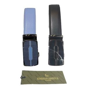 Ceinture automatique en cuir signée Edisson Harry’s London