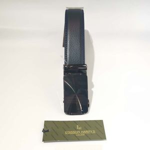 Ceinture bleu marine Edisson Harry’s London avec boucle automatique