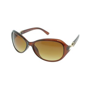 Lunettes de soleil glamour avec tenons stylisés