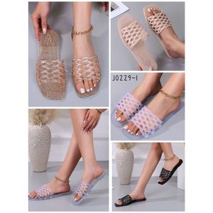 Mules estivales plates design ajouré et touche scintillante taille 36-41