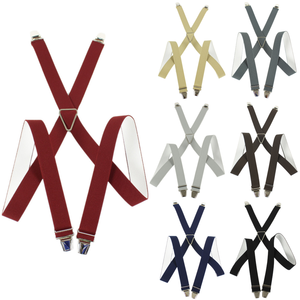 Bretelles élastiques Hercule avec fixation par pinces métalliques