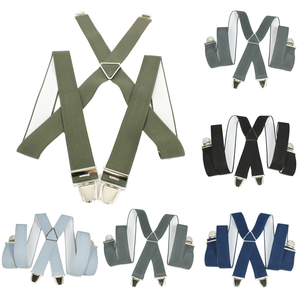 Bretelles élastiques en X et attaches à pinces robustes