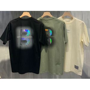 T-shirt en coton uni à lettrage B et HANG ON TO YOUR DREAMS