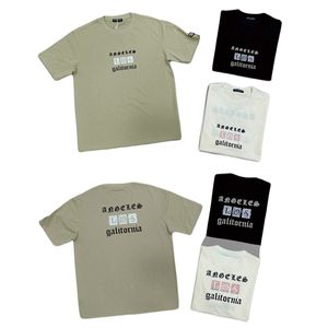 T-shirt manches courtes avec le texte stylisé ANGELES LOS galitornia