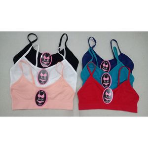 Brassière sans doublure en mousse dotée de bretelles fines