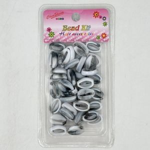 12 boîtes de perles plastique en forme de coquillages
