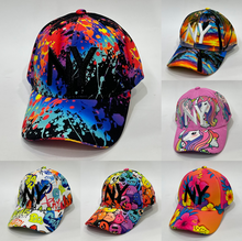 Casquette "NY" pour enfant avec des motifs aux couleurs vives