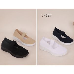 Baskets en maille respirante et bande stretch sur le cou-de-pied taille 36-41