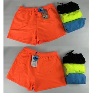 Short de plage homme uni avec doublure filet et taille ajustable