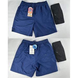 Short de plage classique avec doublure filet et taille élastiquée ajustable