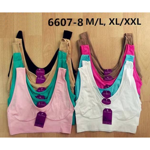 Brassière en tissu doux modèle à enfiler non rembourré