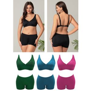 Bikinis femme grande taille confort et couvrance style shorty