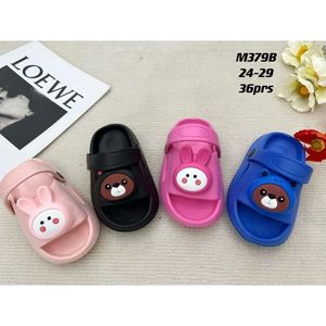 Claquettes enfants adorables à motif animal et bride ajustable à pointure 24 à 29