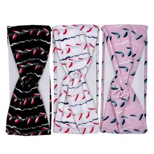 Bandeau pour cheveux orné motifs de feuilles allongées