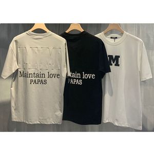 T-shirt homme à inscription MIM Maintain love PAPAS