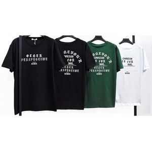 T-shirt uni avec motif OTHER / PERSPECTIVE d'un style calligraphique